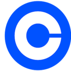 Logo of Coinbase